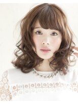 エッジィな束感ウェーブ