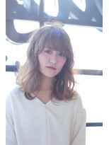 ペイジバイネオリーブ 吉祥寺店(Paige by Neolive)&nbsp;波ウェーブx天使バングpaige by neolive 吉祥寺