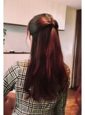 ローレイヤー内巻きパーマ