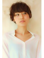 ブーケ(BOUQUET)&nbsp;大人かわいい・エアリーショート・ショートボブ・小顔・耳かけ