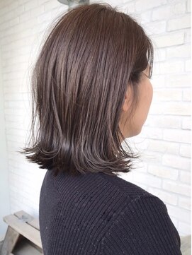 ラパンセ ブルー(LA PENSEE BLEU) 【LA PENSEE】大人かわいいワンカール外ハネボブ ブランジュ