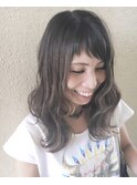 大人かわいいデジタルパーマ#アッシュ#イメチェン