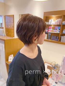 スイッチ 本店(SWITCH) 【鳥居】パーマ × ショート