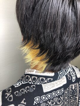 ヘアリゾートエーアイ 東陽町店(hair resort Ai) "インナーウルフ"