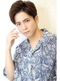 好印象な清潔感◎アップバングショート★ROMMY.Homme田中