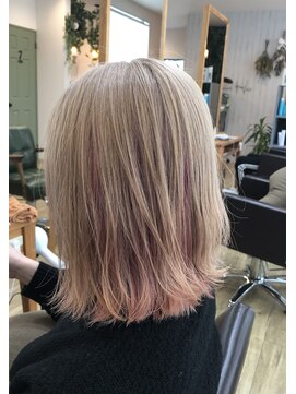 アナヘアー(ANNAHAIR) インナーカラー☆