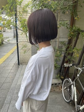 ニコアヘアデザイン(Nicoa hair design) 首元すっきりミニボブ