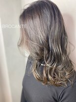 ラトリエ ブロカント 立川北口店(L'atelier BROCANTE)&nbsp;外国人風カラー 透明感カラー ブリーチなし アッシュグレー