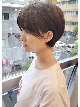 ロンドプロフィール 浦和(Lond profil) 浦和ショートヘアショートカット韓国白髪ぼかし白髪染めボブ