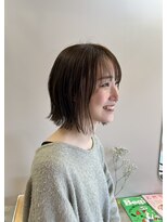 ヒビ(hibi)&nbsp;切りっぱなしボブ☆