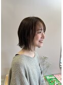 切りっぱなしボブ☆