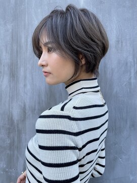 サンド 池袋(sand) イメチェン/ショート/ショートボブ/グレージュ