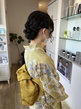 ルシードスタイル　ムースユイット(LUCIDO STYLE mousse8) 浴衣＆ヘアアレンジ