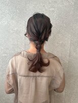 アース 三軒茶屋店(HAIR&MAKE EARTH) ポニーテール/ヘアセット/お呼ばれヘア