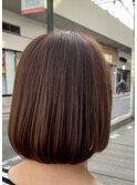 白髪ぼかしハイライト,透明感ベージュ,美肌カラー/草加