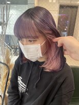 ヘアーアンドメイク ビス(HAIR&MAKE bis) 学生さんから挑戦しやすいインナーカラー【井澤彩】