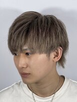 ヒロギンザ 青山店(HIRO GINZA)&nbsp;ハイライト/マッシュパーマ/ウルフ/アッシュブラック/波巻き