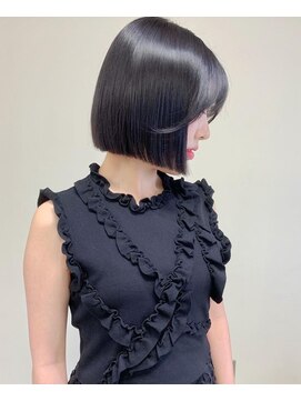 ナループロア ルームー(Nalu pu loa ROOMOO) ゆるまきタッセルカット/タッセルカット/タンバルモリ/韓国ボブ