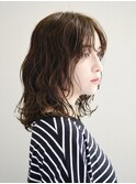 似合わせ イメチェンヘアスタイル ハッシュカット フルバング