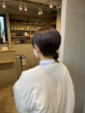 フレーム なんば店(FRAME) ▽ピンクパープル×ショート