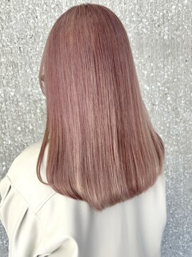 ローネス(LONESS) ピンクベージュ/ハイトーンカラー/ダブルカラー