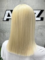 オルズ 渋谷(ALLZ)&nbsp;ホワイトブロンドハイトーンダブルカラーケアブリーチケアカラー