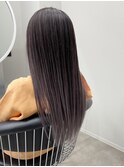 バレイヤージュ×ラベンダー