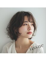 ティッシュ(tissue)&nbsp;大人キレイ×可愛いセミディスタイル　byティッシュ緑区/天白区