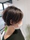 イヴ(Eve)の写真/【自然由来成分85%以上!!毎月繰り返すカラー剤だからこそオーガニックを☆】上品な透明感で綺麗にカバー♪