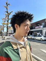 チャプター 問屋町(chapter) スパイキーショートツイストスパイラルピンパーマ眉毛カット岡山