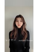 長崎 韓国ヘア×ナチュラルブラウン