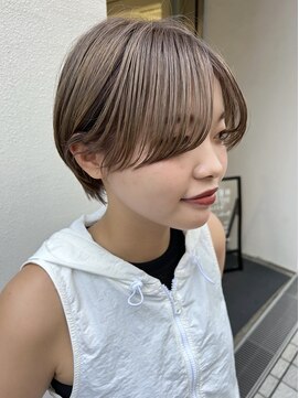 リリアン(rilliant U’s brilliant) マッシュショート×ミルクティベージュ