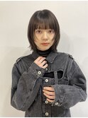 ◎ボブ似合わせカットウェーブミディアムメルティーカラー