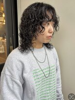 オッジバイケンジ(oggi by KENJE)&nbsp;ミディアム／ウルフパーマ/くるくる／ハードパーマ