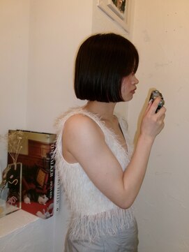 オーイット(ooit) ＊切りっぱなしボブ×ナチュラルストレート＊