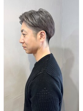 シム(sym) メンズグレーカラー