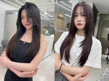 エリス 四条烏丸店(ELIS)の写真/【HOT PEPPER Beauty AWARD BEST SALON 2022 4年連続注目サロン選出】顔周りのカットで可愛く垢抜け！