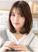ツヤ感透けバング内巻きワンカールボブディc7北浦和