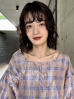 アンガーデン(Une GARDEN)&nbsp;ミディアム×ニュアンスパーマ