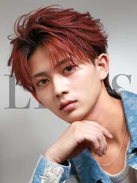 リップス 天神(LIPPS) 【LIPPS天神】ツーブロックショートマッシュ×フェザーパーマ