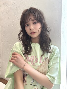 ジョエミバイアンアミ(joemi by Un ami) レイヤーパーマ/デジタルパーマ/ミディアム/前髪パーマ