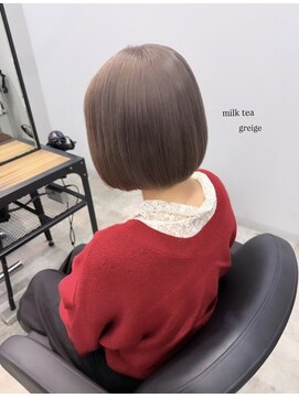 リンドトウキョウ(LINDO TOKYO) ミルクティーグレージュ♪