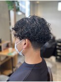 【オシャレ＆カッコいい】波巻きナチュラルパーマ