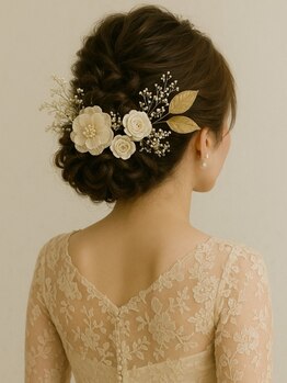 ブリンク 京橋(BLINK)の写真/【京橋駅3分】特別な日をもっと華やかに!あなたらしく輝くヘアセットで一日中キレイが続く♪