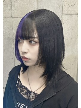 インク 渋谷(INK.) ダークアッシュ/似合わせカット/ミディアムレイヤーカット