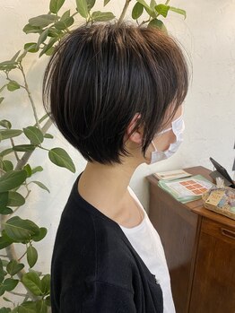 シロ(Shiro)の写真/似合わせ大人ショート・ボブ/ナチュラルな自然美を引き出します♪
