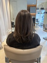 ロージーバイフーガヘアー 元住吉店(Rosy by FUGAhair)&nbsp;春らしいオリーブカラーとハイライト