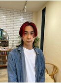 ウルフカット切りっぱなし韓国風ヘアレイヤーカットくびれヘア