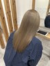 【SNSで見る柔らかい質感に】カット+カラー+ケラチントリートメント21900