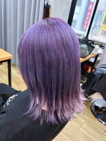 ミー 新宿(MII) ラベンダー/ダブルカラー/デザインカラー/髪質改善/新宿/MII